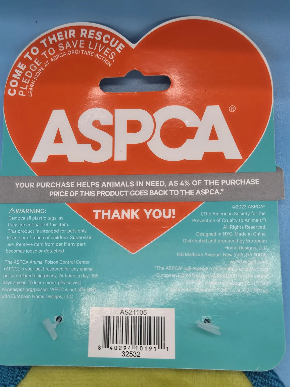 ASPCA Stuffing Free Monster Dog Toys Green & Pink- 2 Pack